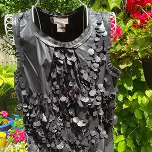 Unique black top- girls nite/ date night!